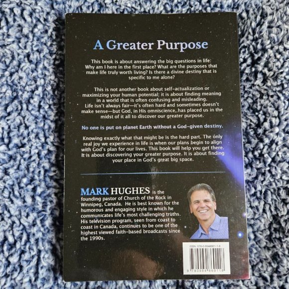 4/$25 A Greater Purpose: Finding Your Place in God's Great Big Space - Paperback - Picture 6 of 6
